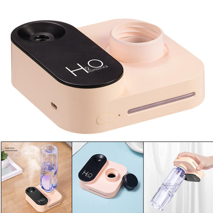 USB Mineral Water Bottle Humidifier with Night Light